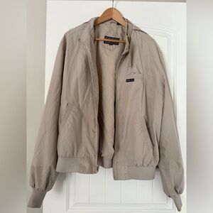 Members Only Light Tan Jacket vintage